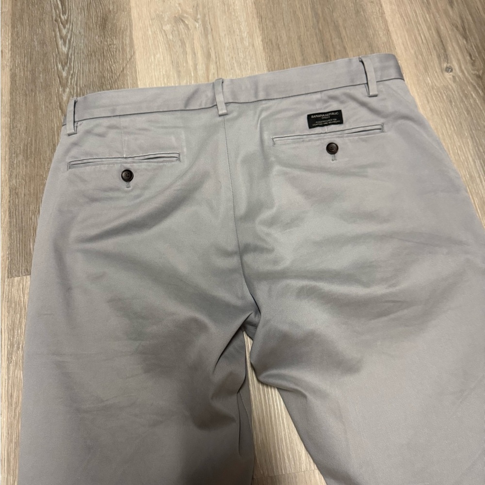 Banana Republic Light Gray Chinos